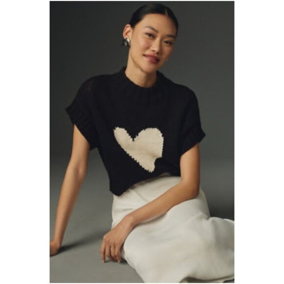 The Pippa Mock-Neck Sweater by Maeve: Extended Shoulder Edition 3X - Picture 2 of 4